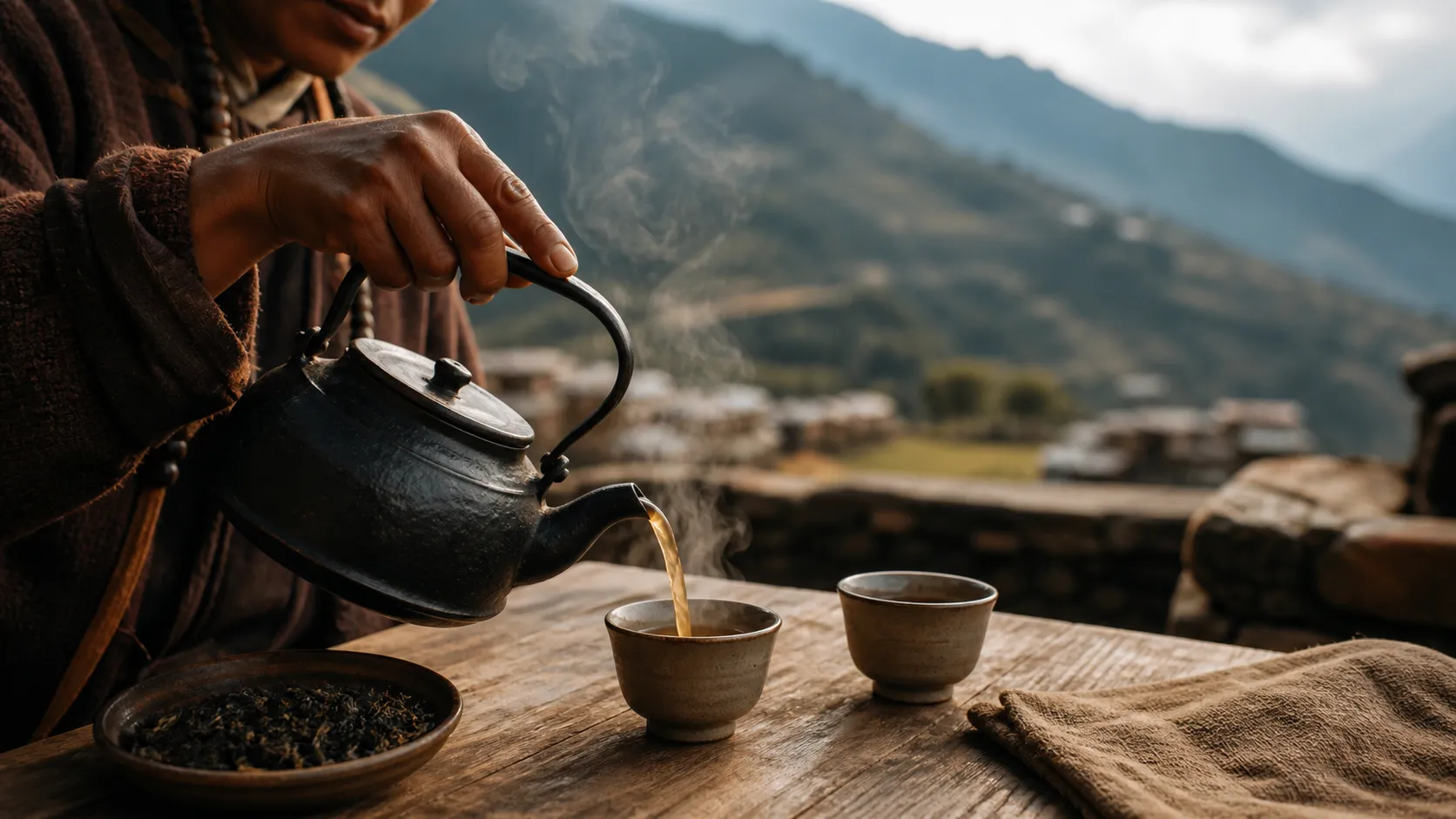 sherpa tea cajovy ritual